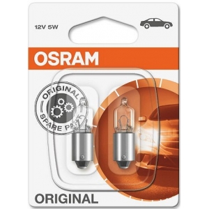 12V BA9S PIRN 5W HALOGEEN ORIGINAL BLISTER 2TK OSRAM