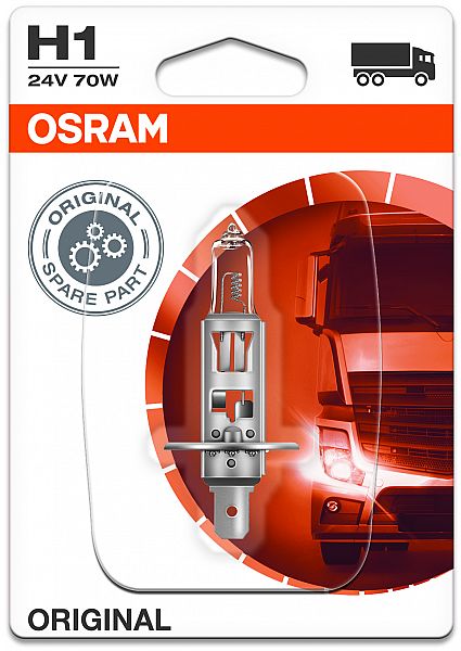 24V H1 PIRN 70W P14.5S ORIGINAL BLISTER 1TK OSRAM