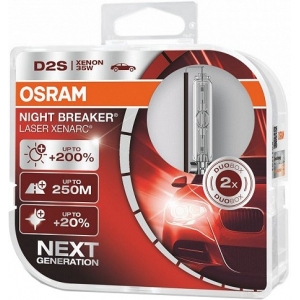 85V D2S XENON PIRN 35W P32D-2 +200% NIGHT BREAKER LASER HCB 2TK OSRAM