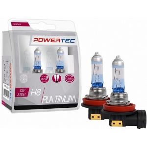 12V H8 PIRN 35W PGJ19-1 PLATINUM +130% 2TK M-TECH