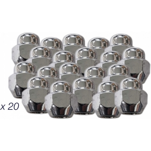 MUTTER M12X1.25 / 25 / 21 (KINNINE. P25. CH21) MADAL. INOX KORK (20TK.)