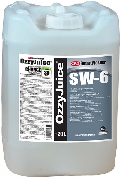 CRC OZZYJUICE SELECT METALS NSF SMARTWASHER DETAILIPESUSEADME PESUAINE 20L