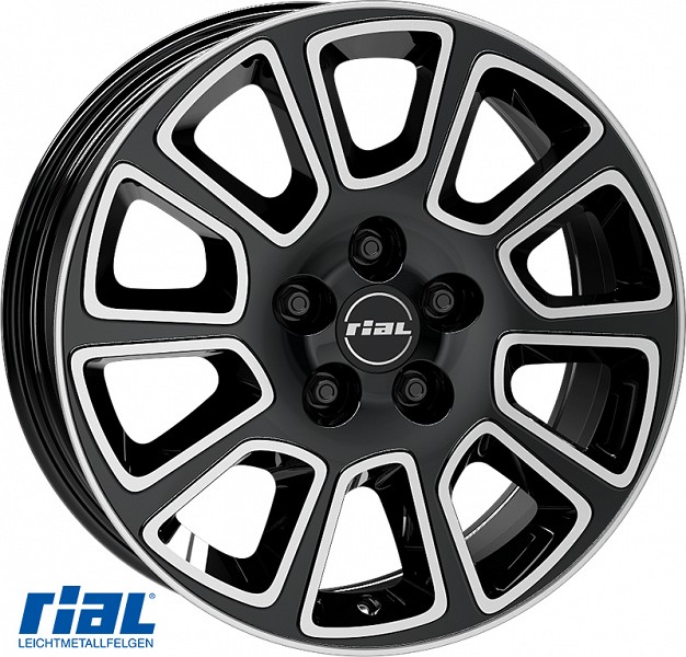 RIAL TP2 BD 7.5X18. 5X160 / 50 (65.1) (Z) (TÜV) KG1150 (FOR)