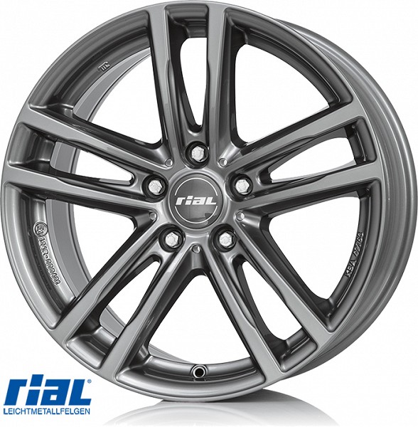 RIAL X10 GR 7.0X16. 5X120 / 31 (72.6) (GR) (BMW) ECE KG680 EH2+