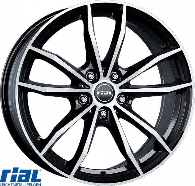 RIAL X12 BD 9.0X20. 5X112 / 35 (66.7) (Z) (BMW) KG1045. X1. X2. X3. X4. X5. X6. X7